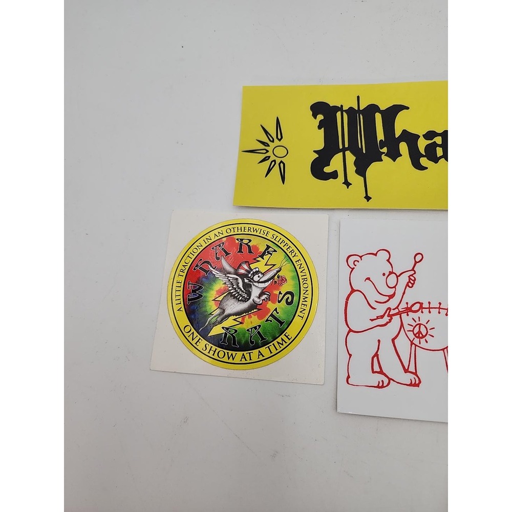 Wharf Rats Sticker Collection - 7 stickers Grateful Dead Phellowship Sober/Clean - Picture 2 of 6
